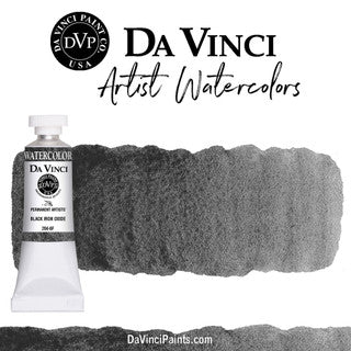 Da Vinci Artists' Watercolor - Black Iron Oxide 37 ml (PBk11)
