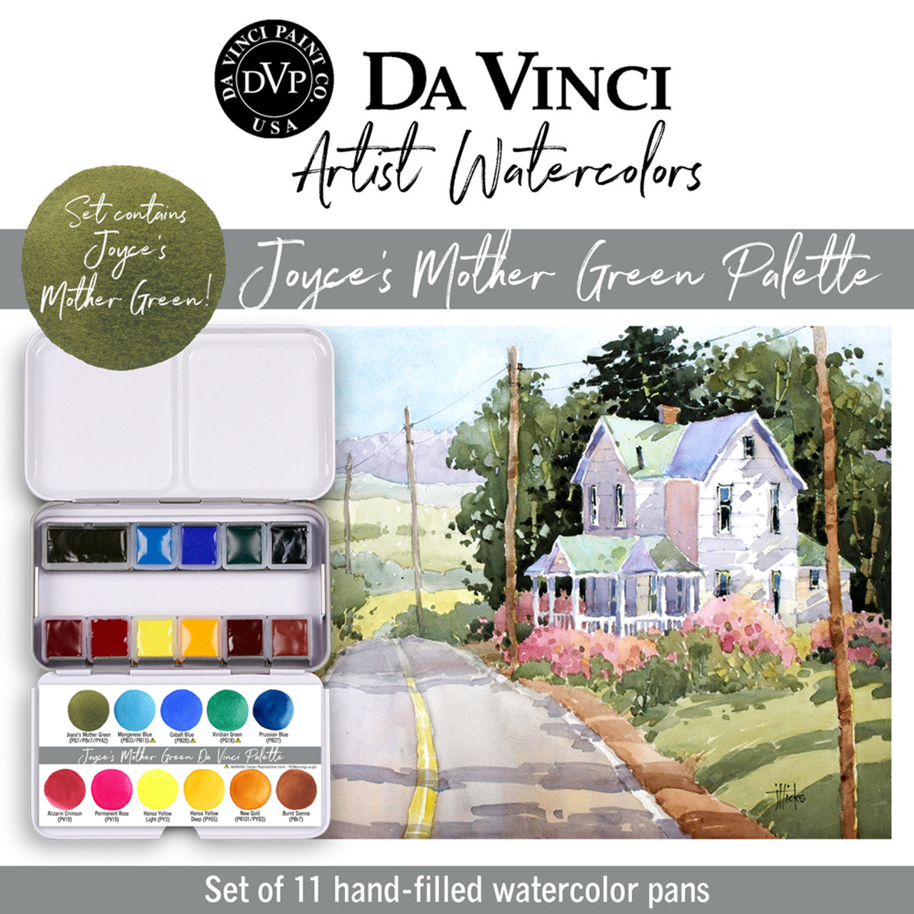 Da Vinci Artists' Watercolor Sets