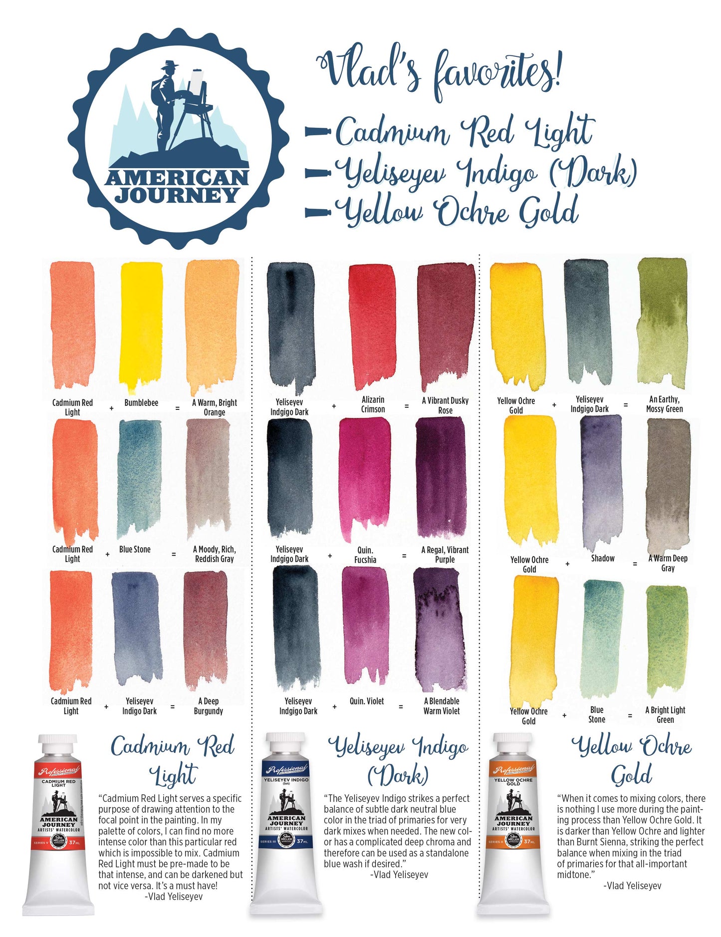 American Journey Artists' Watercolor