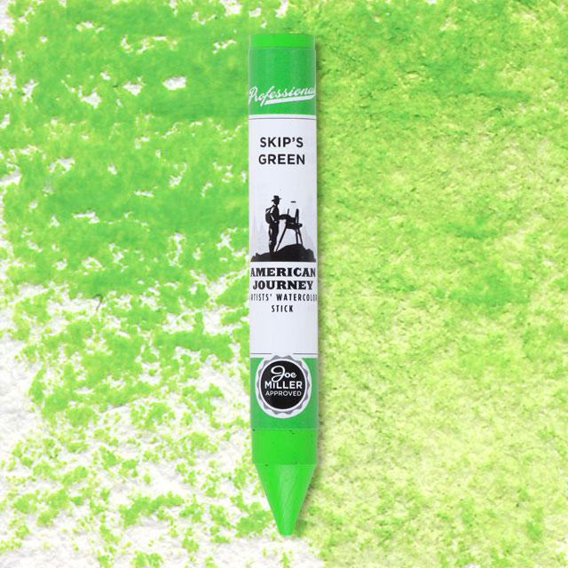 American Journey Artists' Watercolor Stick - Skip's Green – Journey Art ...