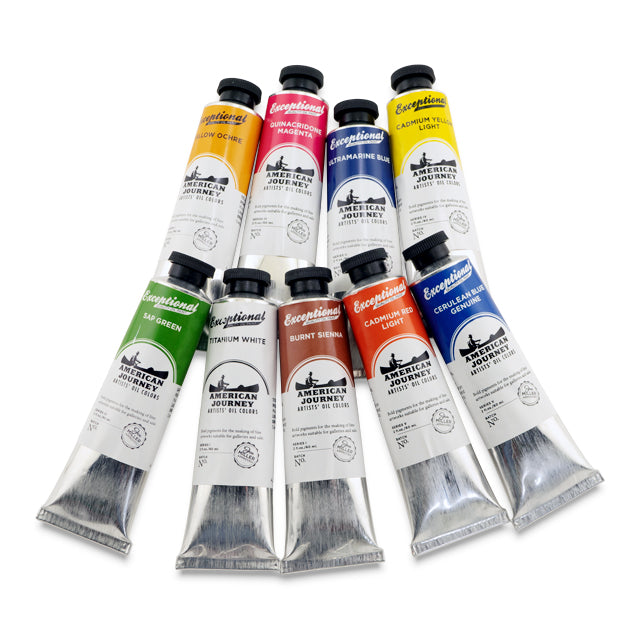 American Journey Artists' Oil Color - Landscape Set – Journey Art Stuff