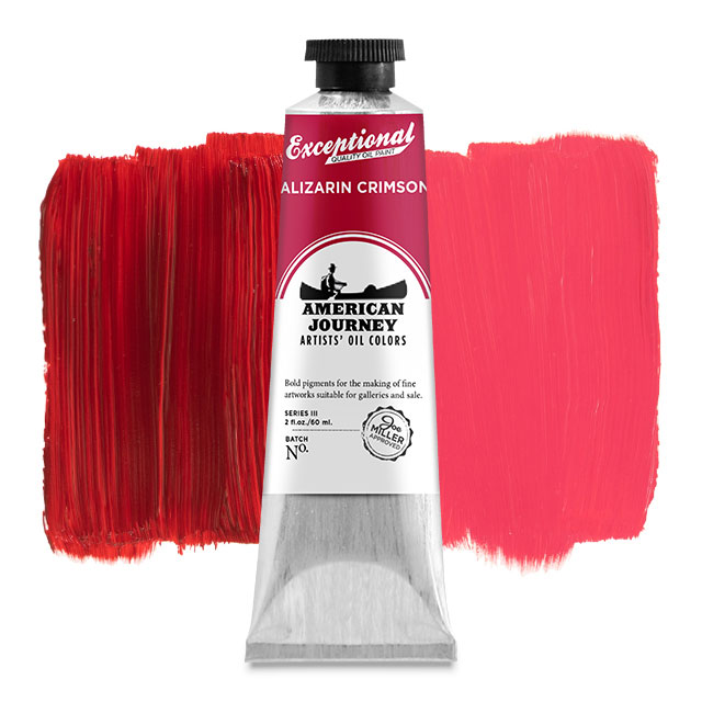 Artists' Oil Color - Alizarin Crimson Permanent, 60 ml.