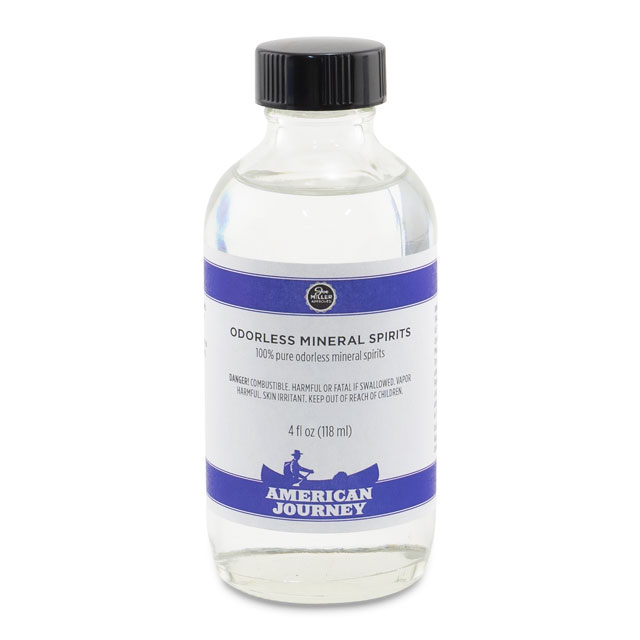 American Journey Odorless Mineral Spirits - 4 oz.