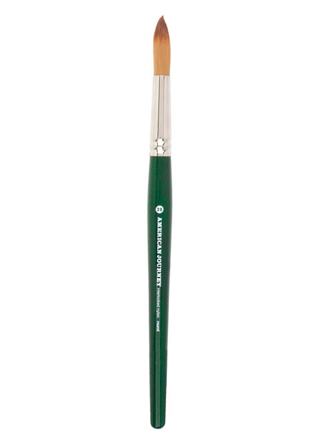 American Journey Interlocked Synthetic Brush - Round, Size 28 – Journey ...