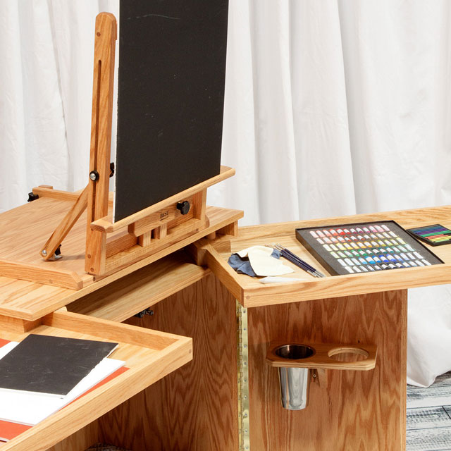 Urania's Pastel Desk