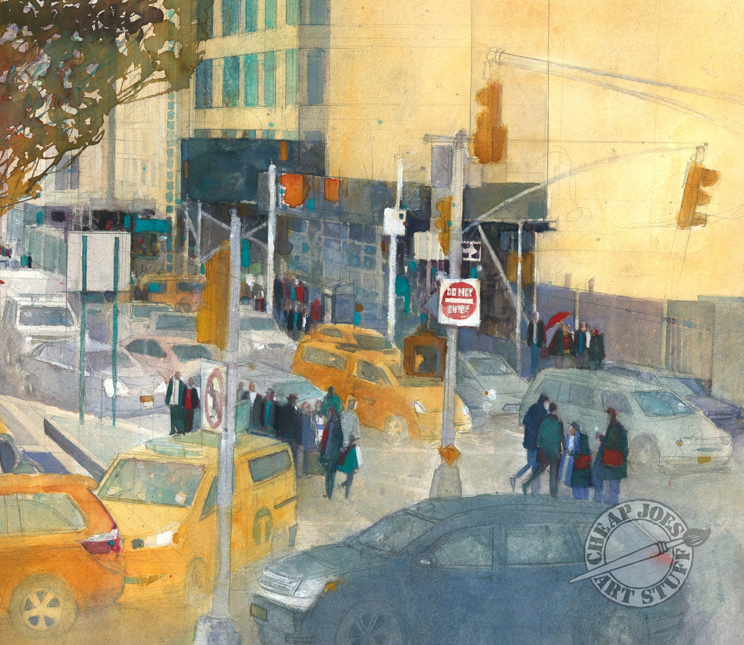 "Downtown Blues", By Dorrie Rifkin