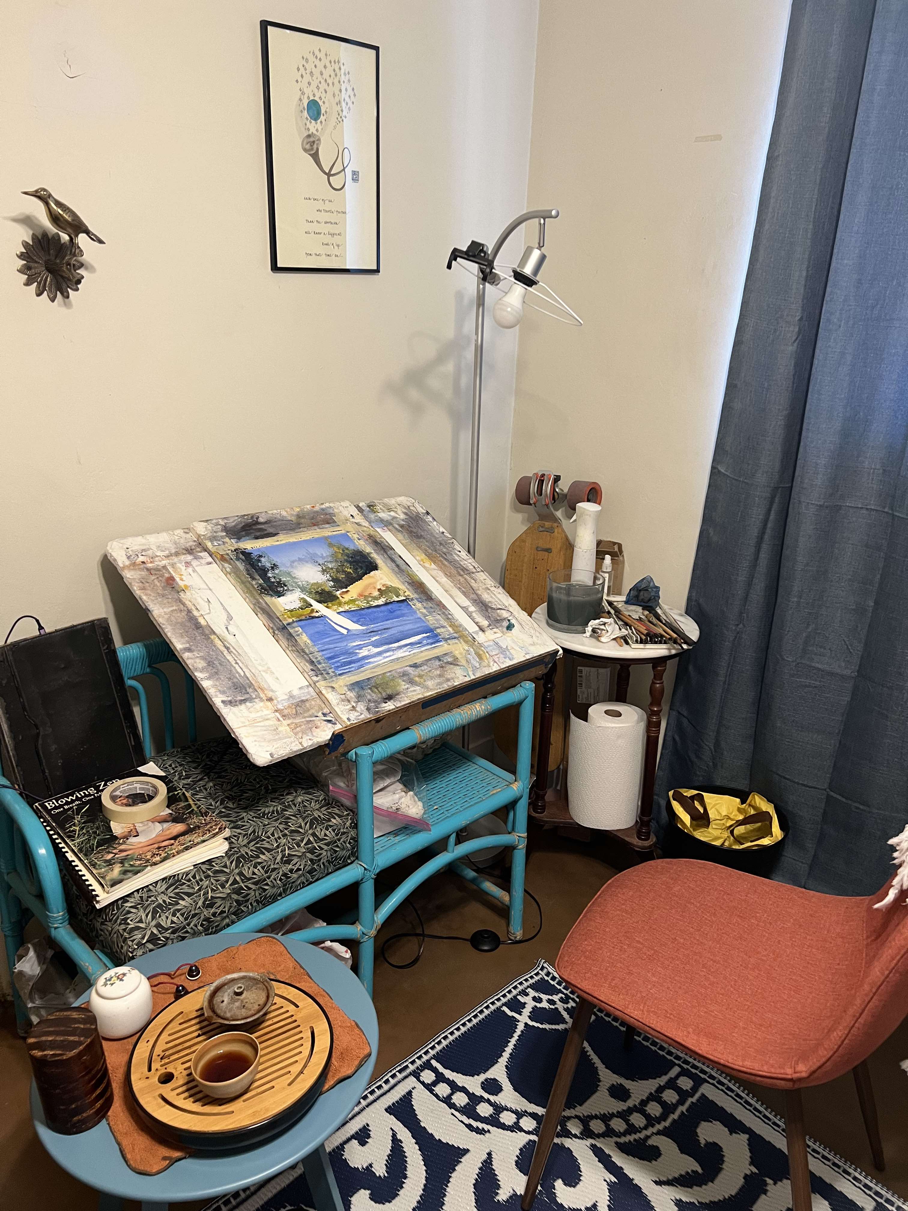 How to Arrange Your Art Supplies in Your Space