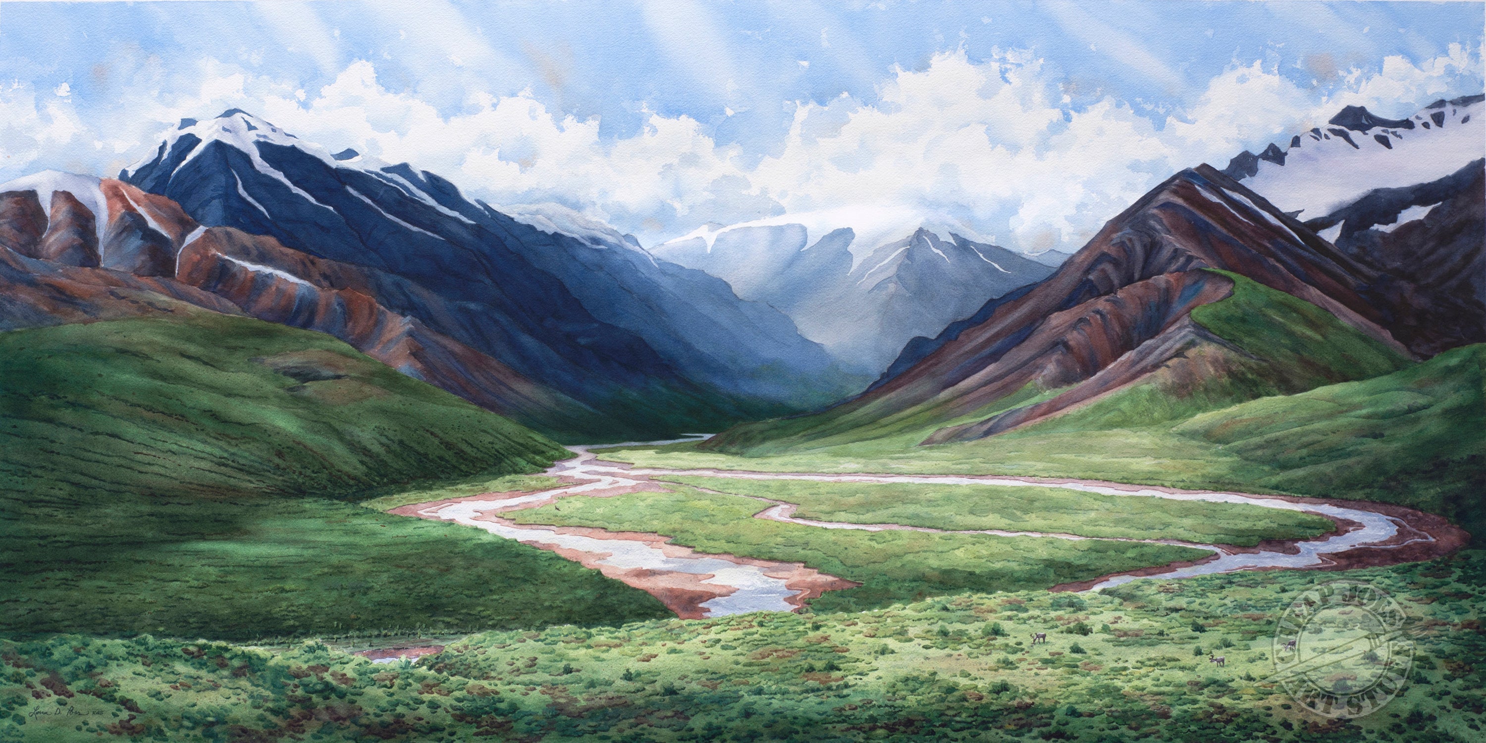 "Polychrome Pass", By Laura Poss