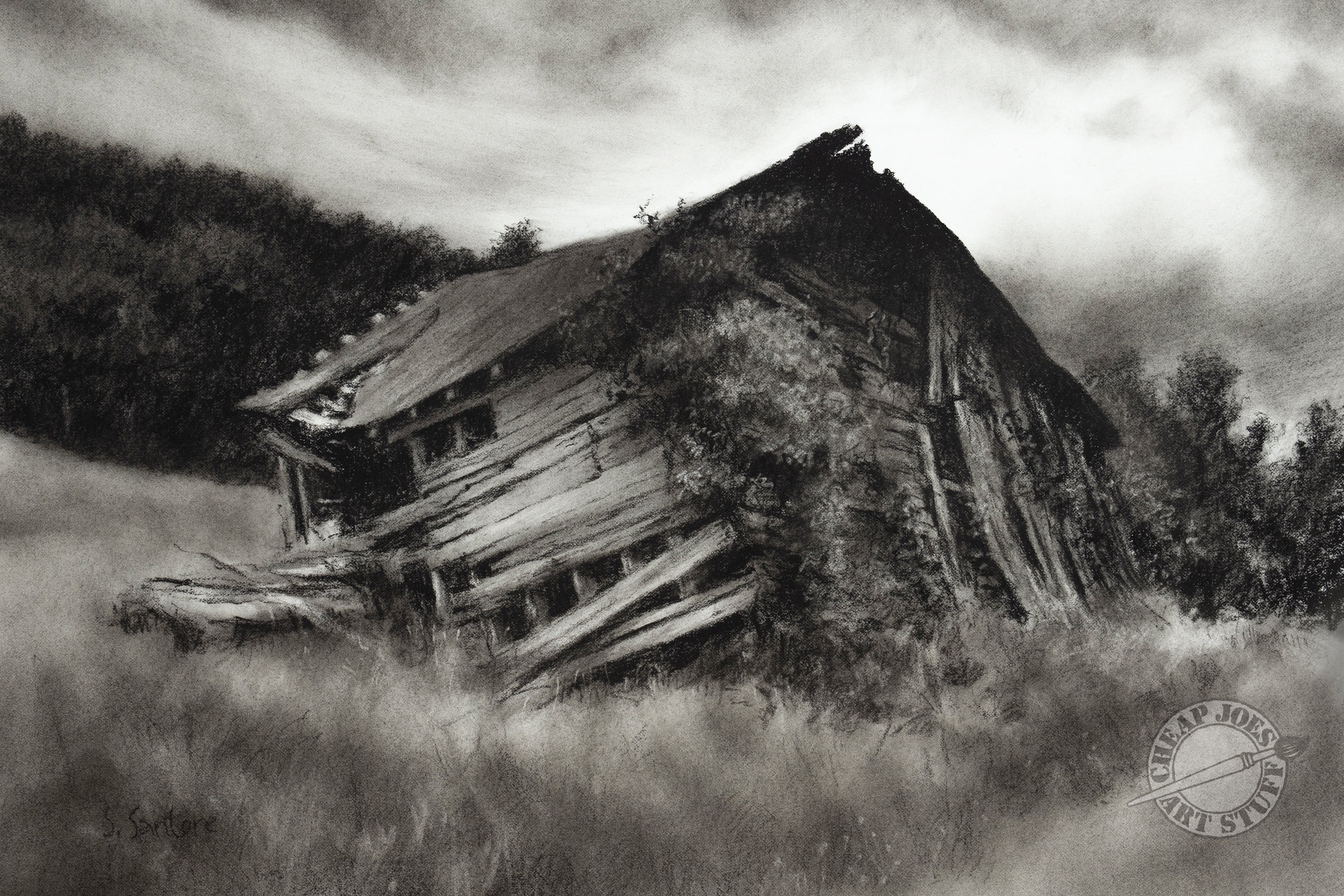 "Standing, Still, in Western North Carolina" By Stephen Santore