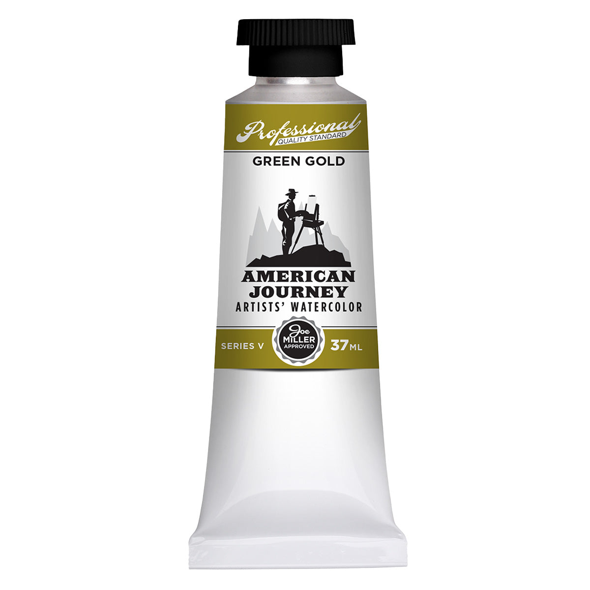 American Journey Artists' Watercolor - Green Gold, 37 ml, (PG36/PY150)