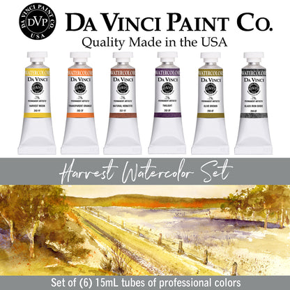Da Vinci Artists' Watercolor - Harvest Watercolor Set