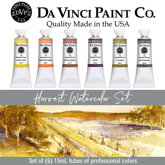 Da Vinci Artists' Watercolor - Harvest Watercolor Set