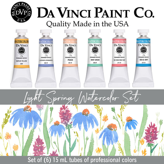 Da Vinci Artists' Watercolor - Light Spring Watercolor Set