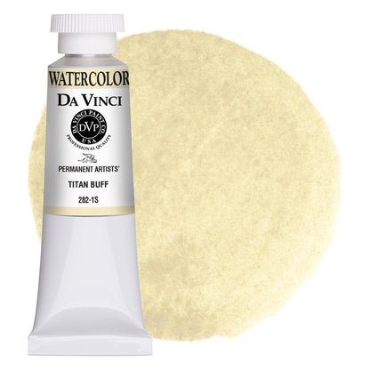 Da Vinci Artists' Watercolor - Titan Buff, 37ml, (PW6)