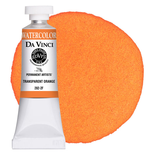 Da Vinci Artists' Watercolor - Transparent Orange, 15 ml (PY83/PR149)