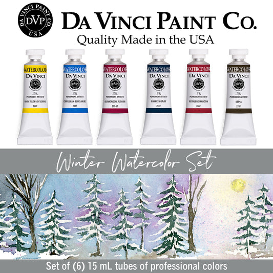 Da Vinci Artists' Watercolor - Winter Watercolor Set
