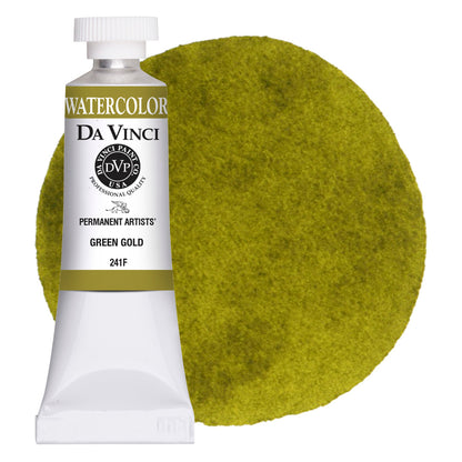 FREE WATERCOLOR GIFT with your purchase: AJ Laguna and DVP Green Gold 15mL