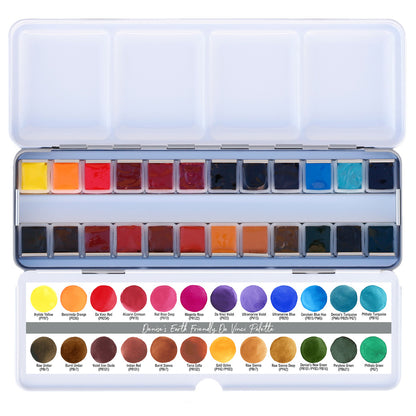 Da Vinci Artists' Watercolor - Denise's Earth Friendly Da Vinci Watercolor Palette