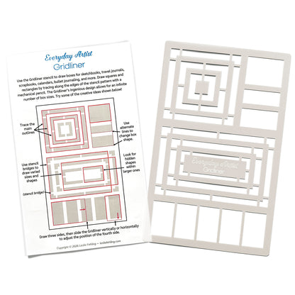 Everyday Artist GridLiner Stencil