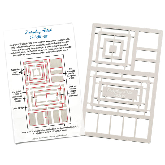 Everyday Artist GridLiner Stencil