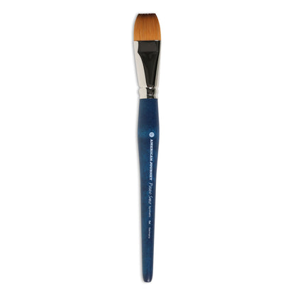 American Journey Pseudo Sable Brush - Flat, Size 1"