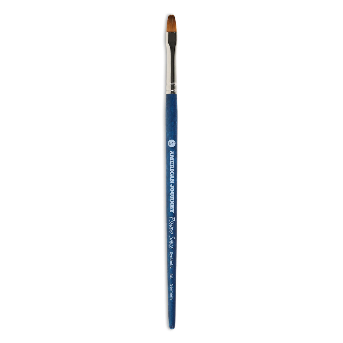 American Journey Pseudo Sable Brush - Flat, Size 1/4"