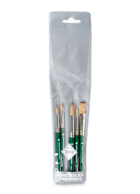 American Journey Interlocked Synthetic Brush Sets