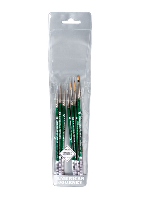 American Journey Interlocked Synthetic Brush Sets
