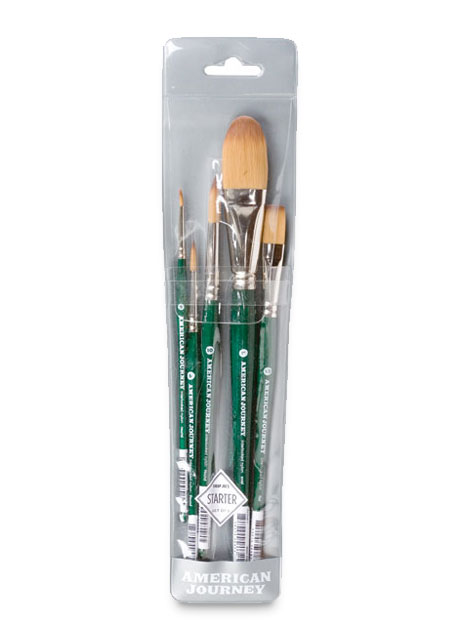 American Journey Interlocked Synthetic Brush Sets