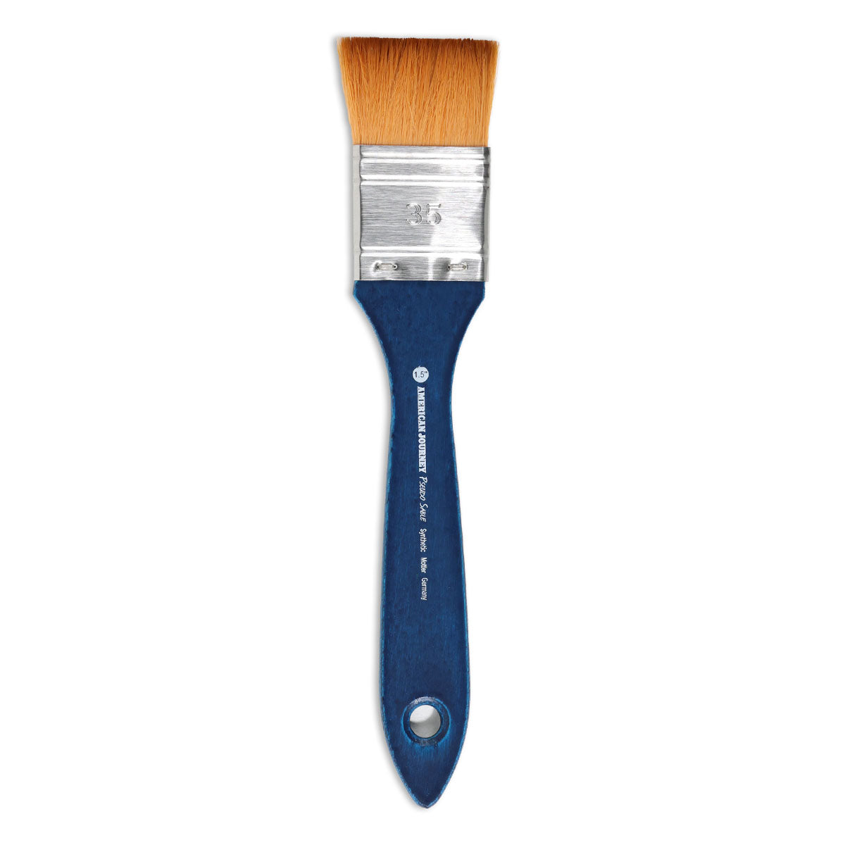 American Journey Pseudo Sable Brush - Mottler, Size 1-1/2"