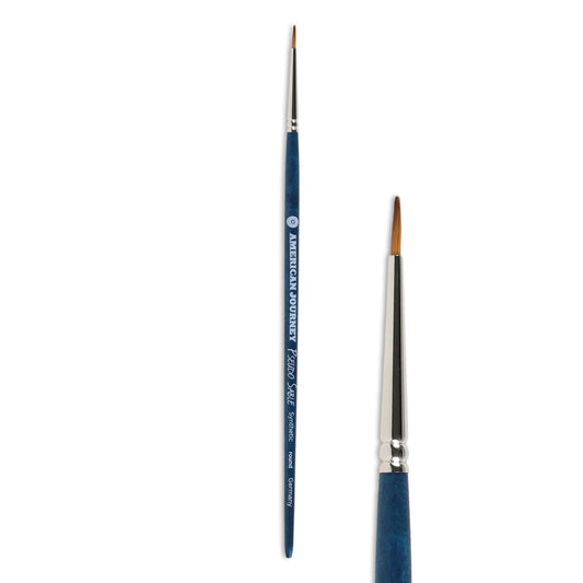 American Journey Pseudo Sable Brush - Round, Size 0