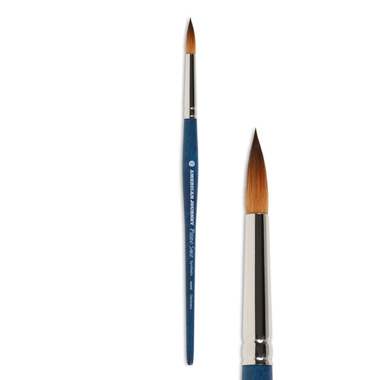 American Journey Pseudo Sable Brush - Round, Size 10