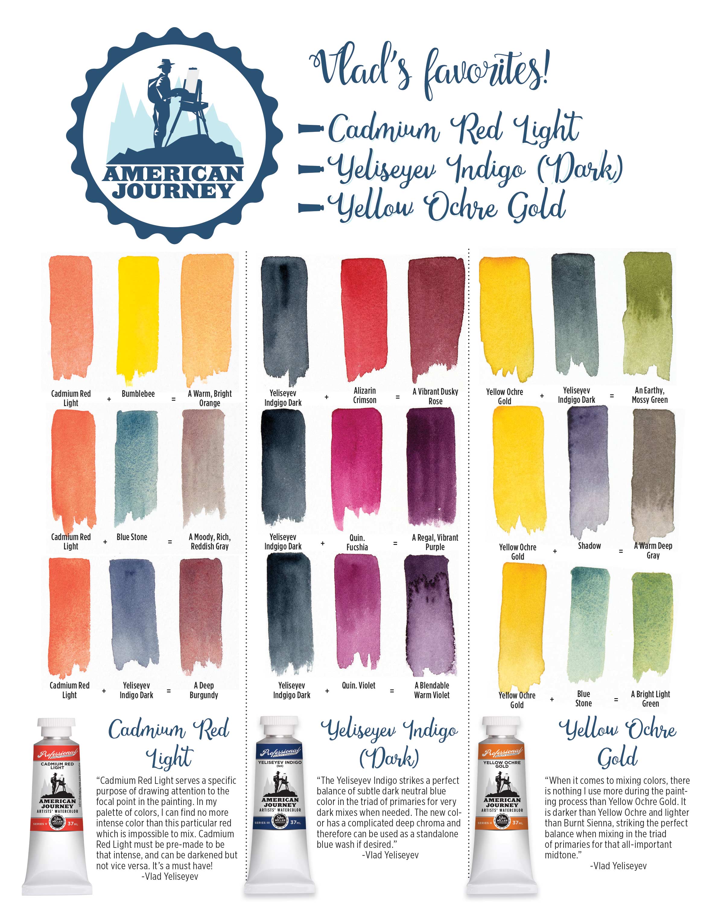 American Journey Artists' Watercolor