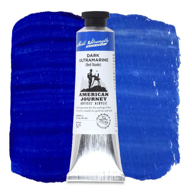 Dark Ultramarine Blue (Red Shade), 60 ml.