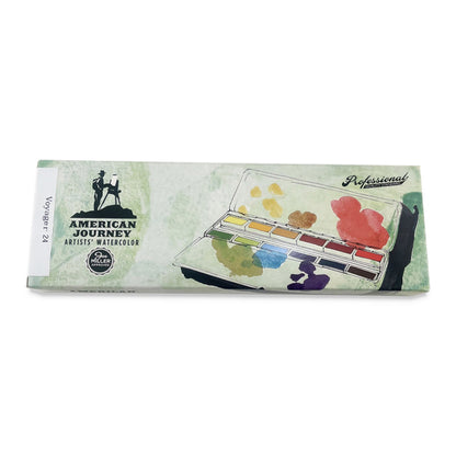 American Journey Voyager 24 Color Half Pan Set