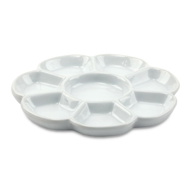 Cheap Joe's Porcelain Flower Palette - 8-Well