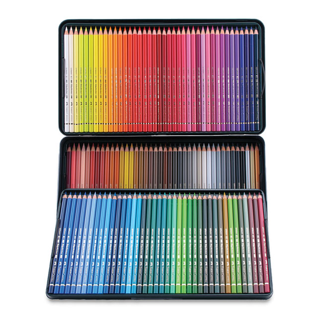 Faber-Castell Polychromos Colored Pencil Set - 120 Assorted Colors