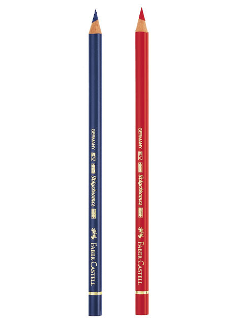 Faber-Castell Polychromos Colored Pencil Set - 12 Assorted Colors