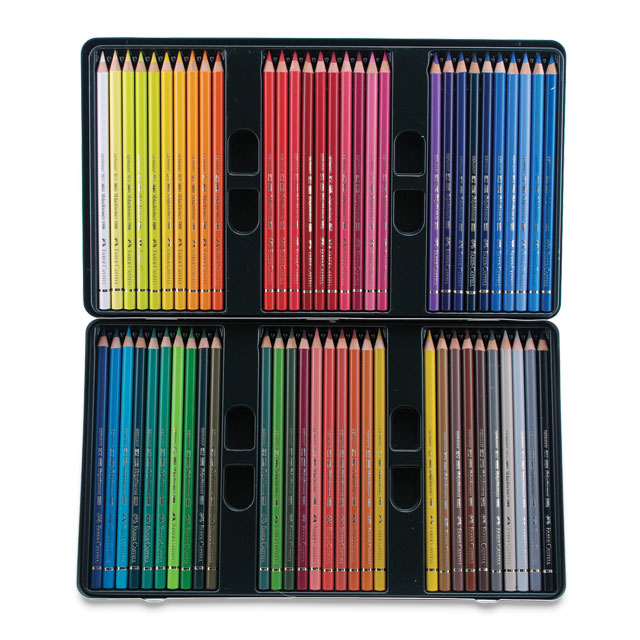 Faber-Castell Polychromos Colored Pencil Set - 60 Assorted Colors