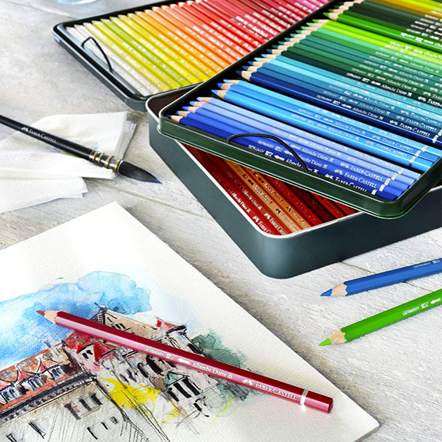 Faber-Castell Albrecht Durer Watercolor Pencil Set - 120 Assorted Colors