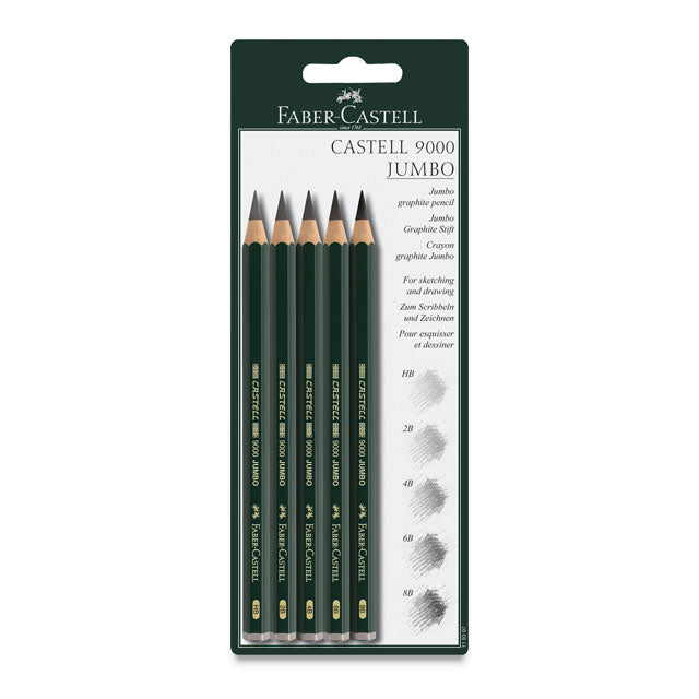 Faber-Castell 9000 Jumbo Graphite Set