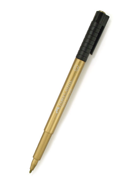 Faber-Castell Pitt Artist Pen - Metallic Gold