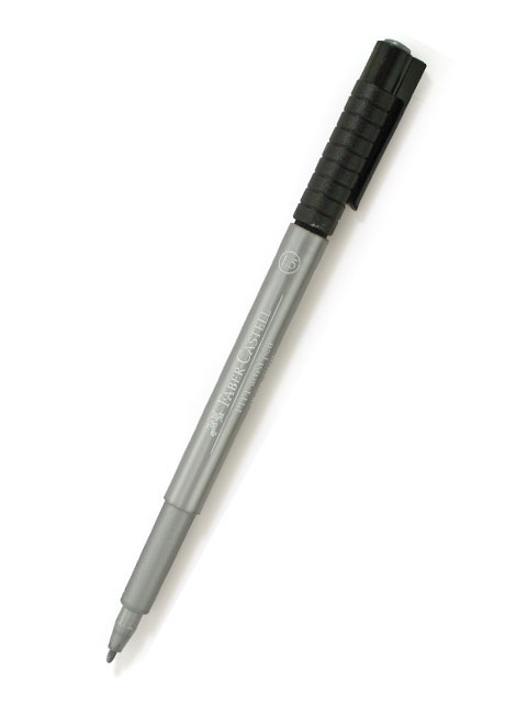 Faber-Castell Pitt Artist Pen - Metallic Silver