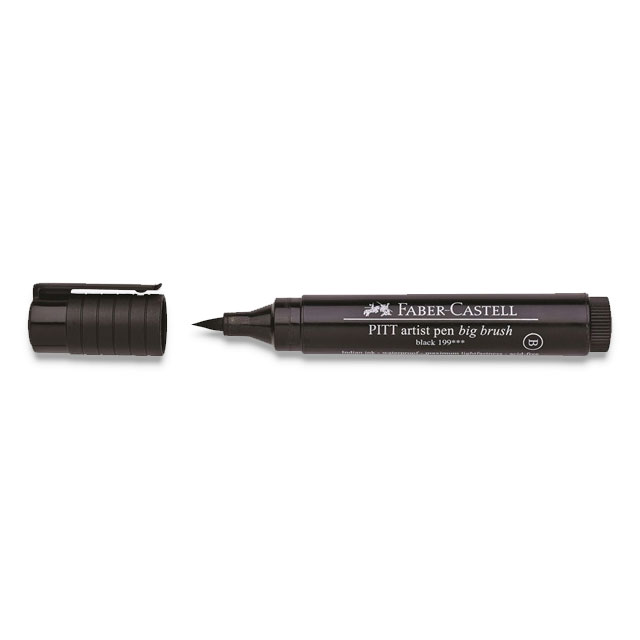 Faber-Castell Pitt Big Brush Black Artist Pen