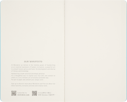 Moleskine Impressions of Impressionism Cahier Journals, Set of 2 Large, Plain Cahier Journals