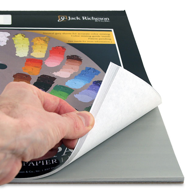 Richeson Grey Matters Paper Palette - Large 12" x 16" (50 Sheets)