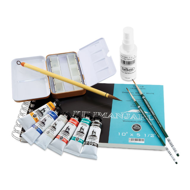American Journey Artists' Watercolor Sets