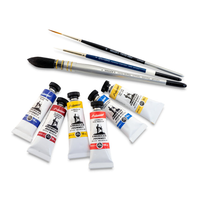 American Journey Artists' Watercolor Sets