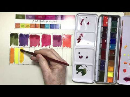 Da Vinci Artists' Watercolor - Joyce Hicks Signature Watercolor Palette Set