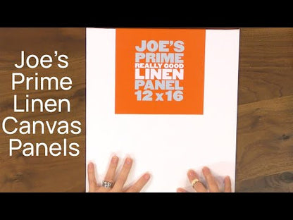 Joe's Prime Linen Canvas Panels - 3 packs